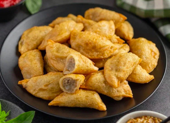 Быстрый хрустящий и мясной перекус